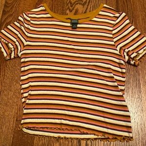 Striped croptop
